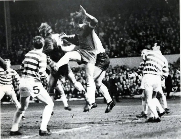 Framed Print : EQI CELTIC VERSUS AJAX MARCH 1971 BILLY MCNEILL COMES UP FOR A CORNER KICK AS Framed Print : EQI CELTIC VERSUS AJAX MARCH 1971 BILLY MCNEILL COMES UP FOR A CORNER KICK AS