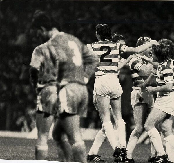 EQI CELTIC VERSUS RAPID VIENNA NOVEMBER 1984 European football project Celtic