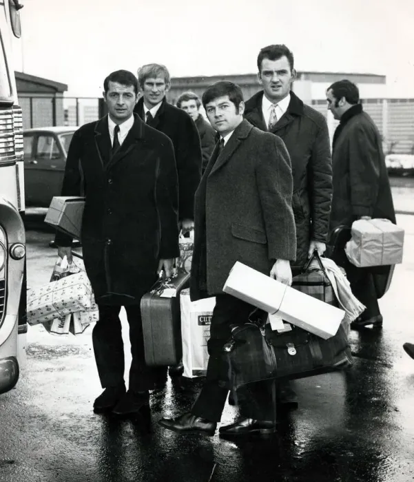 Framed Print : EQI GWARDIA WARSAW VERSUS DUNFERMLINE NOVEMBER 1969 European Football Project