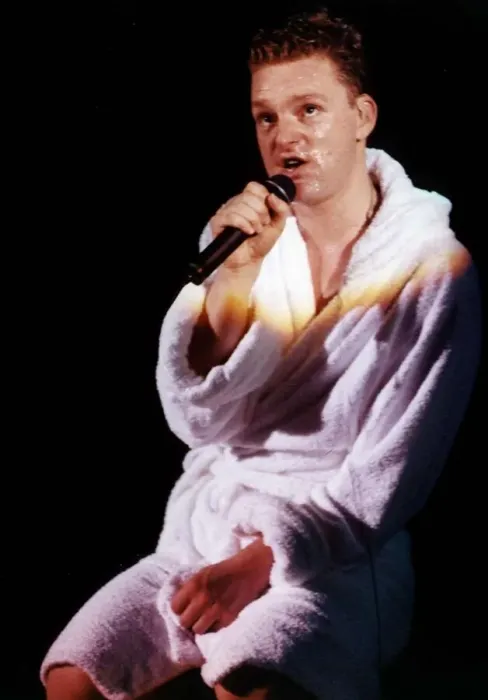 Framed Print : Erasure Pop Group Duo Andy Bell Singer