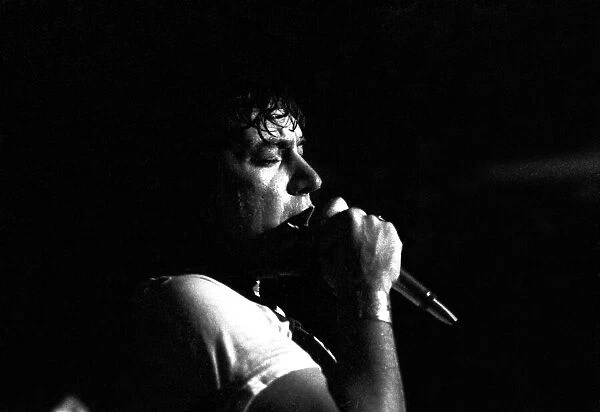 Eric Burdon, ex Animals vocalist, at the City Hall, Newcastle in September 1970