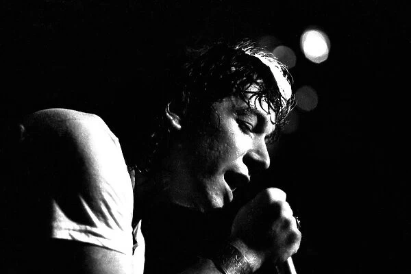 Eric Burdon, ex Animals vocalist, at the City Hall, Newcastle in September 1970