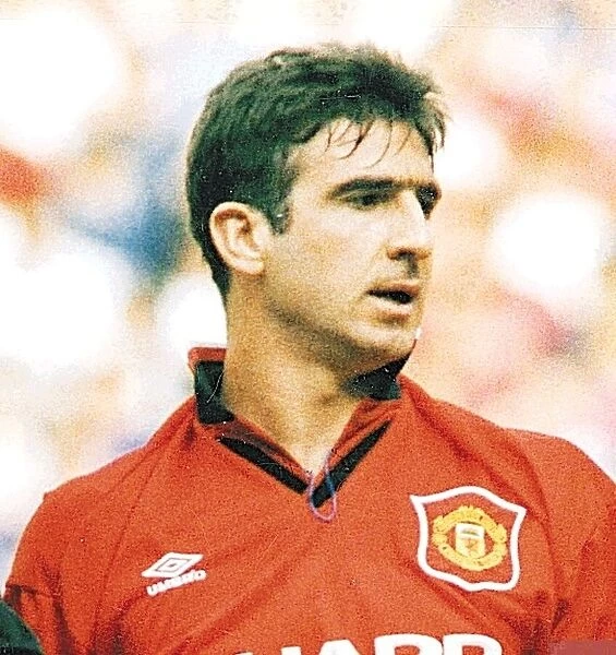 Eric Cantona Manchester United Footballer. *STRICTLY NO COMMERCIAL USE