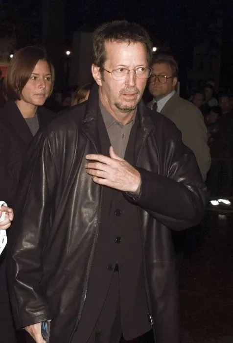 Framed Print : Eric Clapton September 1999 arriving at Equinox Leicester Square for Framed Print : Eric Clapton September 1999 arriving at Equinox Leicester Square for