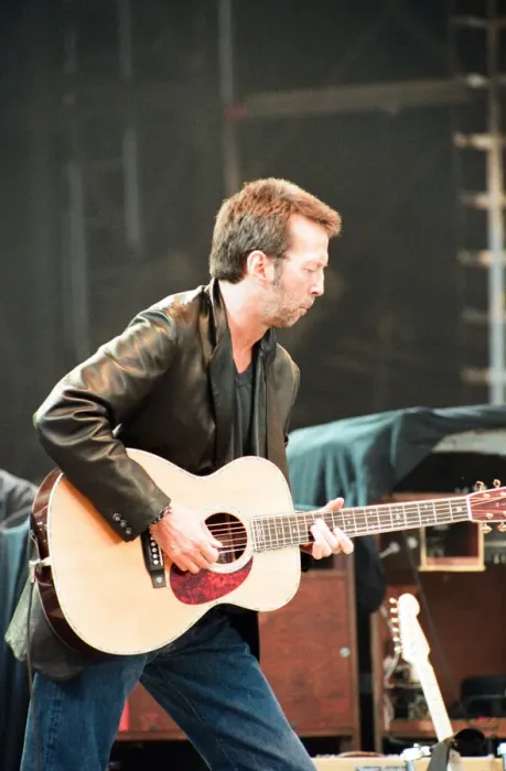 Framed Print : Eric Clapton on stage at Masters of Music Benefit Concert, Hyde Park, London Framed Print : Eric Clapton on stage at Masters of Music Benefit Concert, Hyde Park, London
