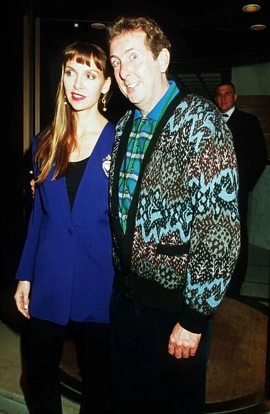 Eric Idle comedy actor with wife Tania 1991