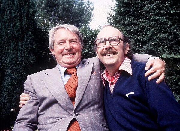 Eric Morecambe Comedian with partner Ernie Wise