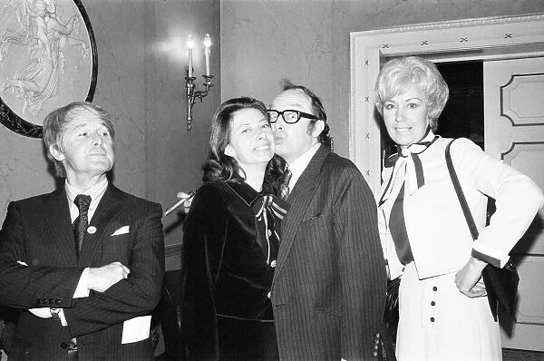 Eric Morecambe and Ernie Wise, Guests of Honour at Variety Club of Great Britain Luncheon