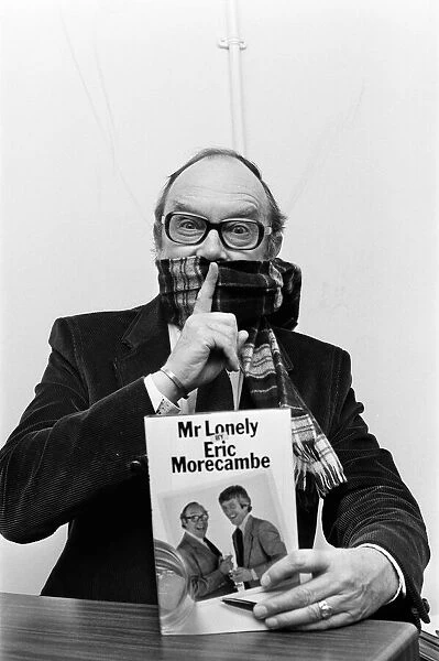 Eric Morecambe promoting his book 'Mr Lonely'in Birmingham. 31st March 1981