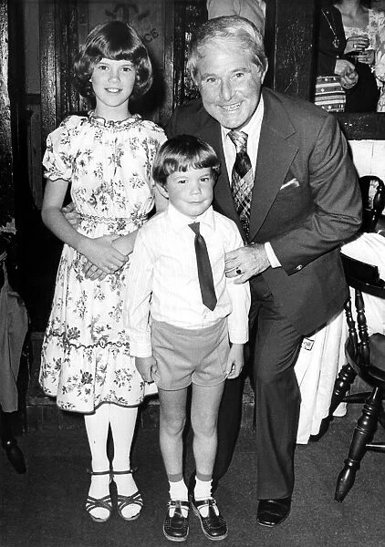 Ernie Wise, of the comedy double act Morecambe & Wise, meets five year old heart patient