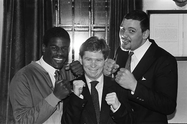 Errol Christie, Keith Wallace and Noel Quarless appearance. 23rd January 1984