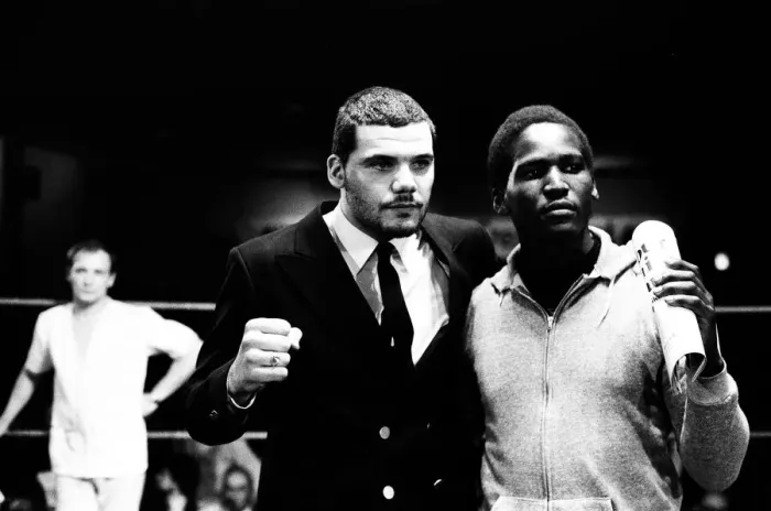 Framed Print : Errol Christie v. Joel Bonnetaz. 1st Feb 1984. Errol Christie