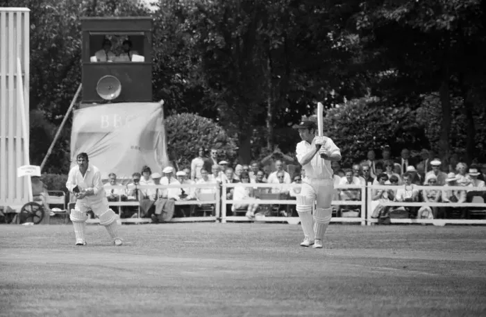Framed Print : Essex v Lancashire County Cricket Championship match at Valentines Park, Ilford