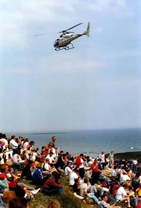 Framed Print : The Eurocopter AS350 Squirrel helicopter used by Northumbria Air Ambulance