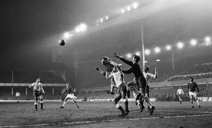 Framed Print : European Champions Cup Third Round First Leg match held at Goodison Park, Liverpool Framed Print : European Champions Cup Third Round First Leg match held at Goodison Park, Liverpool