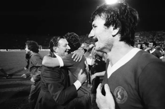 Framed Print : European Cup Final at the Stadio Olimpico in Rome, Italy