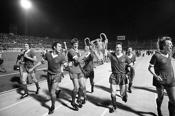 European Cup Final at the Stadio Olimpico in Rome May 1977 Liverpool 3 v Borussia