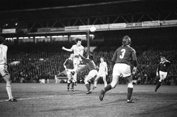 Framed Print : European Cup Quarter Final 1st leg match at the City Ground Framed Print : European Cup Quarter Final 1st leg match at the City Ground
