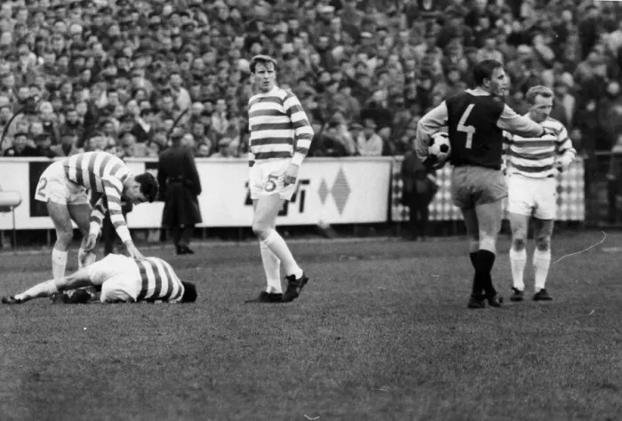 Framed Print : European Cup Semi Final First Leg match at Parkhead. Celtic 3 v Dukla Prague 1 Framed Print : European Cup Semi Final First Leg match at Parkhead. Celtic 3 v Dukla Prague 1