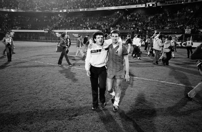 Framed Print : European Cup Winners Cup Final. Rotterdam, Holland. Everton 3 v Rapid Vienna 1 Framed Print : European Cup Winners Cup Final. Rotterdam, Holland. Everton 3 v Rapid Vienna 1