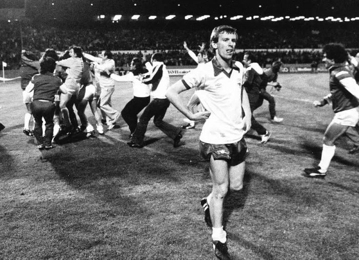 Framed Print : European Cup Winners Cup Final at the Heysel Stadium May 1980 Valencia 0 v Arsenal