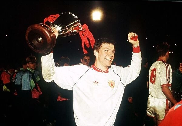 European Cup Winners Cup Final in Rotterdam May 1991 Manchester United 2 v