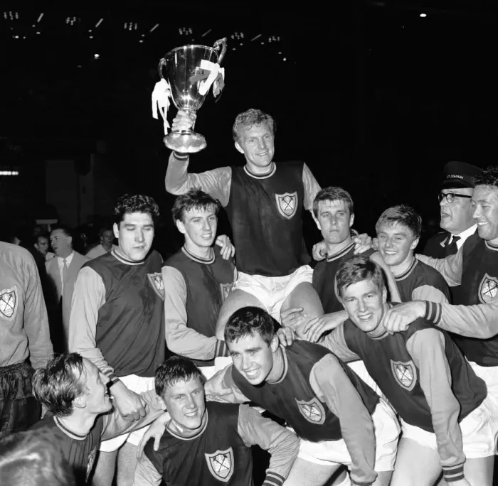 Framed Print : European Cup Winners Cup Final at Wembley Stadium. West Ham United 2 v 1860 Munich Framed Print : European Cup Winners Cup Final at Wembley Stadium. West Ham United 2 v 1860 Munich