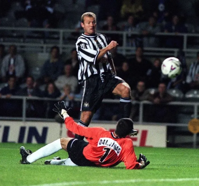 Framed Print : European Cup Winners Cup First Round First Leg Newcastle United 2 v Partizan Framed Print : European Cup Winners Cup First Round First Leg Newcastle United 2 v Partizan