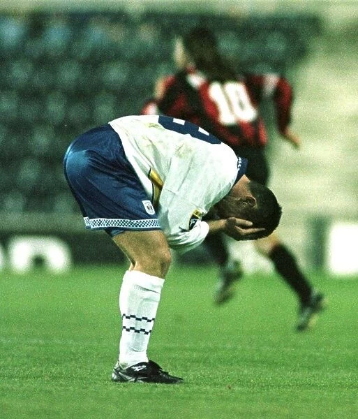 European Cup Winners Cup First Round Second Leg at Rugby Park October 1997 Kilmarnock 1 v