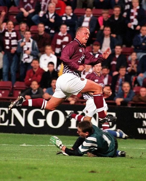 European Cup Winners Cup Preliminary Qualifier Second leg at Tynecastle August 1998