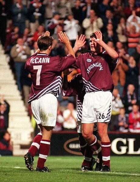 European Cup Winners Cup Preliminary Qualifier Second leg at Tynecastle August 1998
