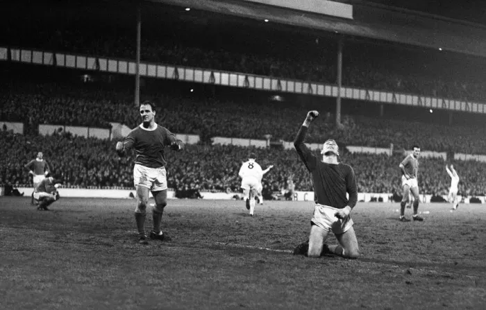 Framed Print : European Cup Winners Cup Second Round First Leg match at White Hart lane Framed Print : European Cup Winners Cup Second Round First Leg match at White Hart lane