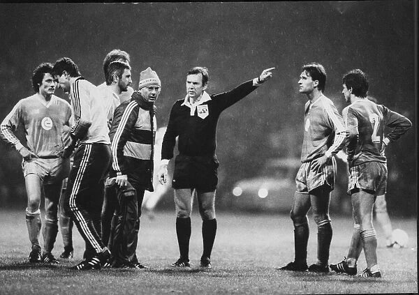 European Cup Winners Cup Second Round Second Leg at Park Head November 1984 Celtic