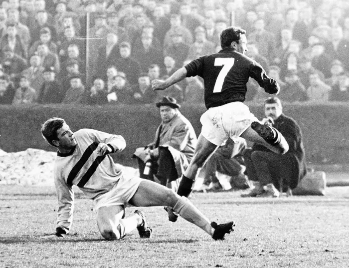 Framed Print : European Cup Winners Cup second Round Second Leg match December 1964 Sparta Prague