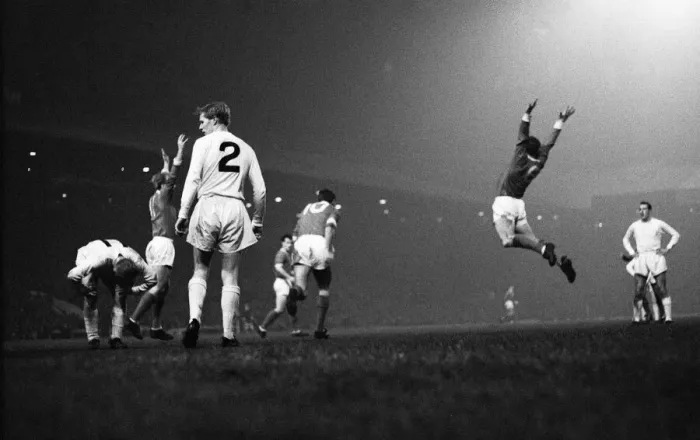 Framed Print : European Cup Winners Cup Second Round Second Leg match at Old Trafford Framed Print : European Cup Winners Cup Second Round Second Leg match at Old Trafford