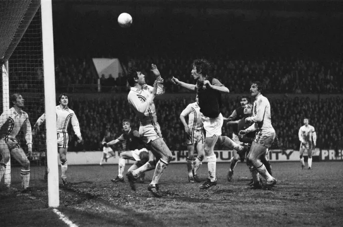 Framed Print : European Cup Winners Cup, semi final, 2nd leg. West Ham v Eintracht 15th Framed Print : European Cup Winners Cup, semi final, 2nd leg. West Ham v Eintracht 15th
