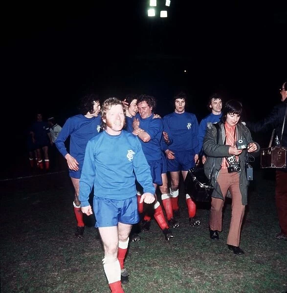 European Cup Winners cup Semi Final Second Leg at Ibrox April 1972 Rangers 2 v