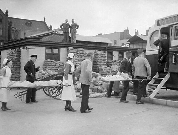 Evacuation hospitals in Birmingham during world war two September 1939