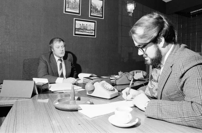Framed Print : Evening Gazette Newspaper Offices, Circa 1973 Framed Print : Evening Gazette Newspaper Offices, Circa 1973
