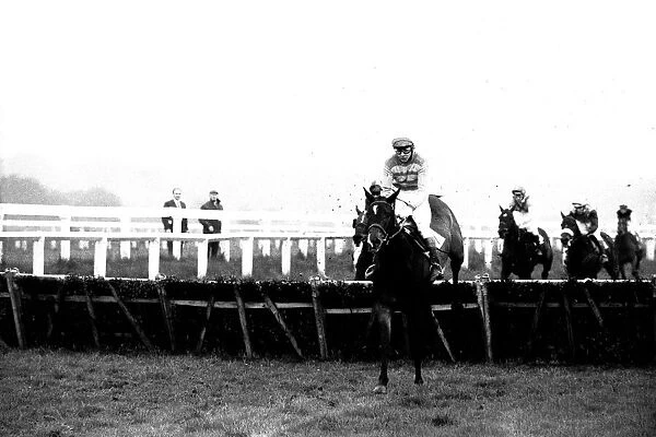 An evening race meeting at Gosforth Park Racecourse, Newcastle