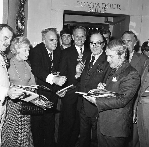 Evening reception to announce Eric Morecambe and Ernie Wise new book launch