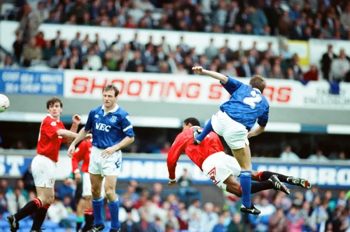Framed Print : Everton 0-2 Manchester United, league match at Goodison Park