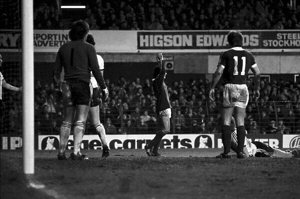 Everton 0 v. Ipswich 0. Division One Football. January 1981 MF01-12-005