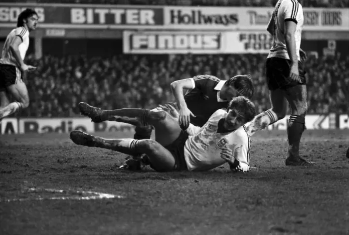 Framed Print : Everton 0 v. Ipswich 0. Division One Football. January 1981 MF01-12-002