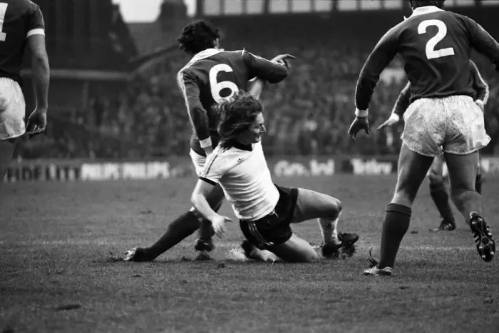Framed Print : Everton 0 v. Ipswich 0. Division One Football. January 1981 MF01-12-057