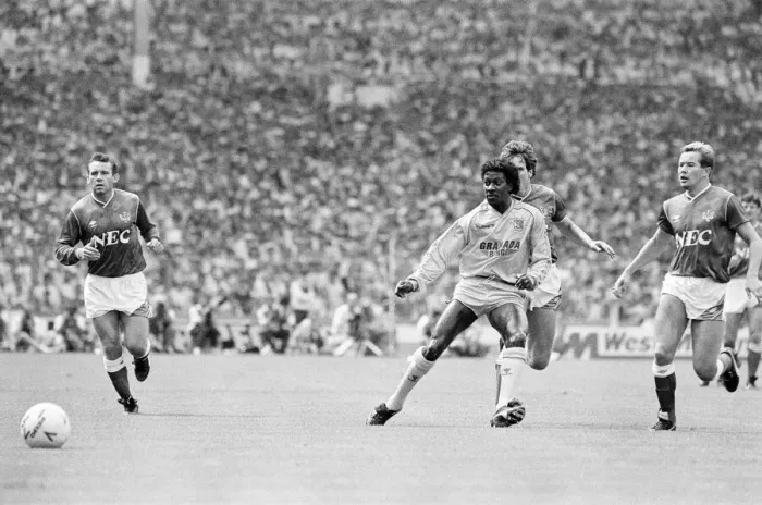 Framed Print : Everton 1-0 Coventry, Charity Shield football match at Wembley Stadium, London Framed Print : Everton 1-0 Coventry, Charity Shield football match at Wembley Stadium, London