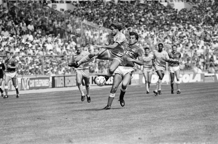Framed Print : Everton 1-0 Coventry, Charity Shield football match at Wembley Stadium, London Framed Print : Everton 1-0 Coventry, Charity Shield football match at Wembley Stadium, London