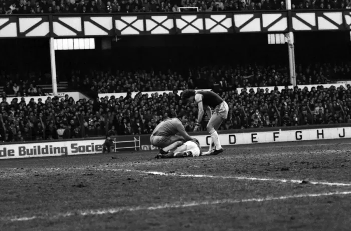 Framed Print : Everton 1 v. Aston Villa 3. Division One Football. February 1981 MF01-21-009 Framed Print : Everton 1 v. Aston Villa 3. Division One Football. February 1981 MF01-21-009