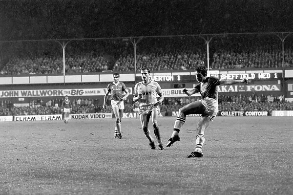 Everton 1 v. Sheffield Wednesday 1. December 1984 MF18-18-018
