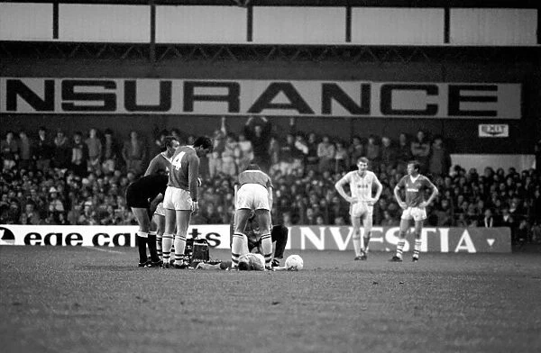 Everton 1 v. Sheffield Wednesday 1. December 1984 MF18-18-028